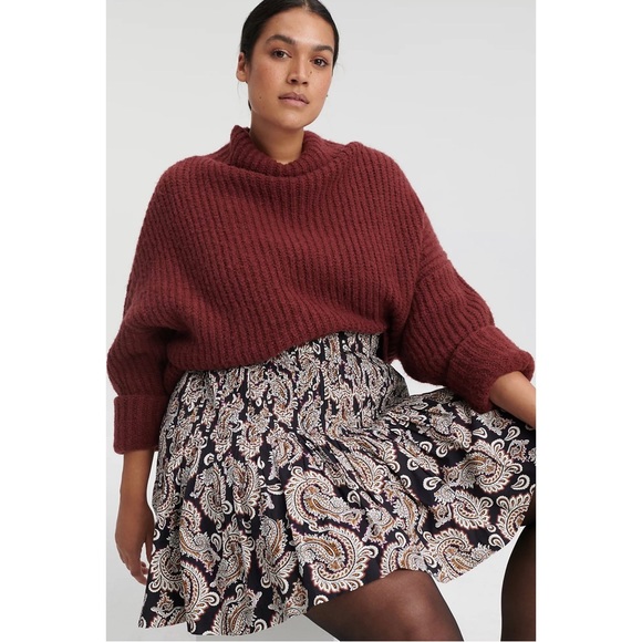 Anthropologie Dresses & Skirts - Anthropologie Pintuck Mini Skirt - NWT - SZ XL